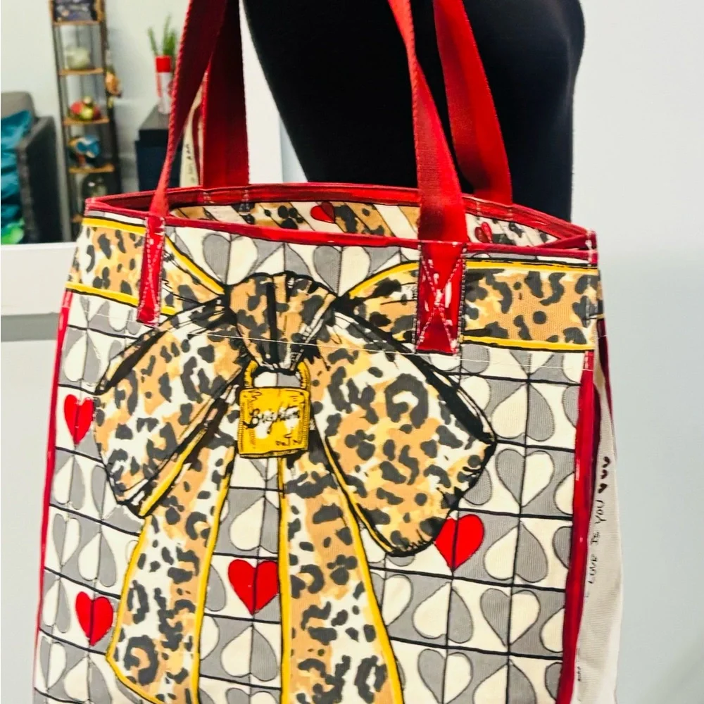 NWT❤️Brighton Wild Love Tote & Cosmetic Case - Picture 6 of 9